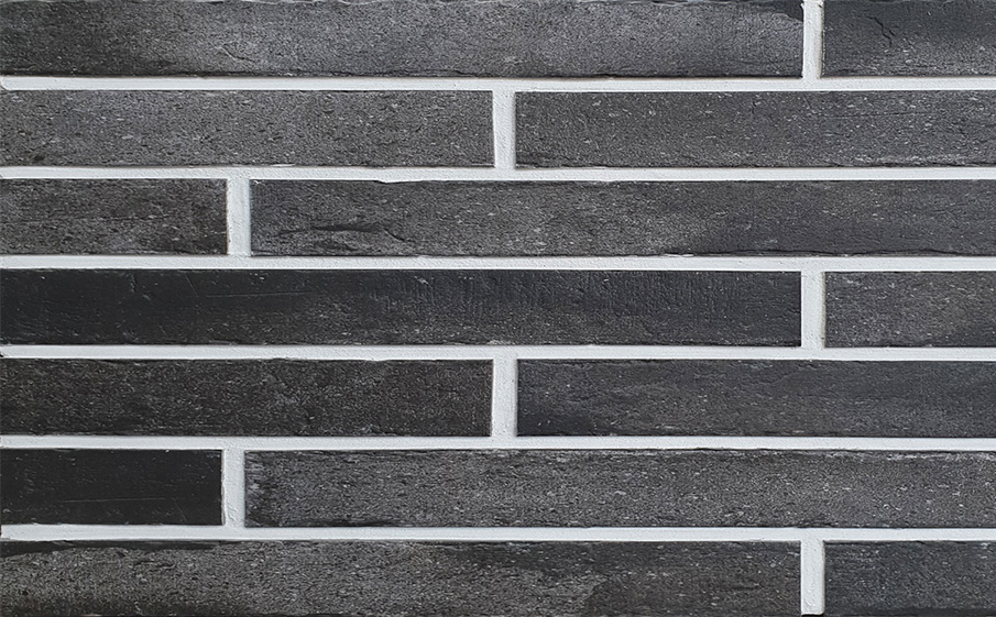 Клинкерная плитка INTERBAU Brick Loft, INT 576 Anthrazit, 468*40*10 мм