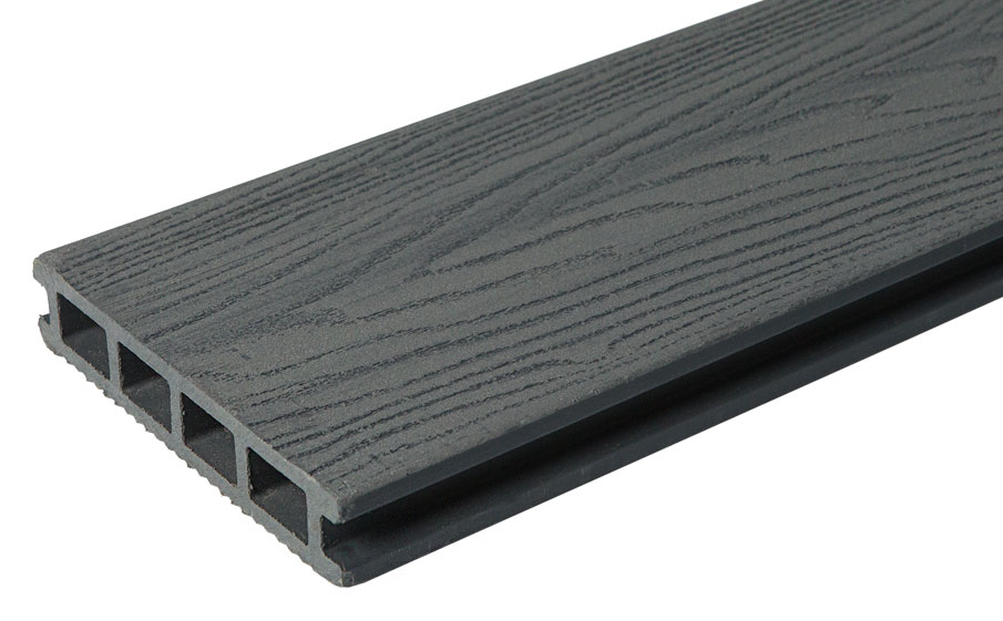 Террасная доска CM (CM Decking) Винтажный (Vintage) Эбен (Ebony), 3000*140*25 мм
