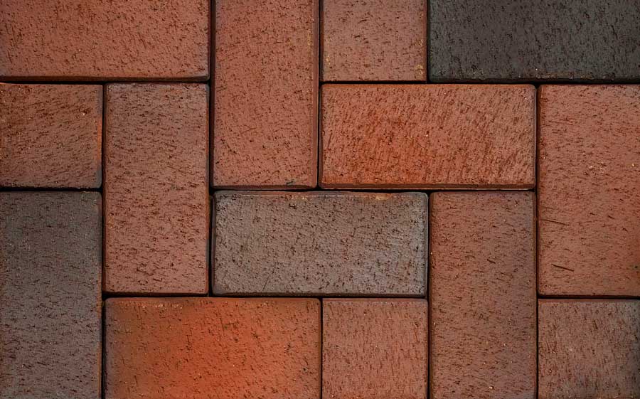 Клинкерная брусчатка ABC Opal-blau-geflammt, 240х118х52 мм