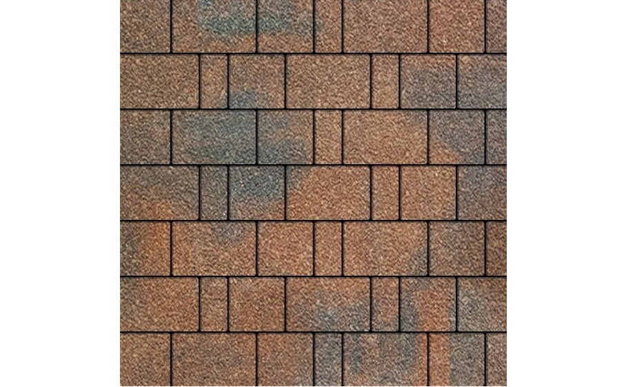 Плитка тротуарная SteinRus, Бельпассо А.23(М).Псм.4, Native, ColorMix Штайнрус, толщина 40 мм