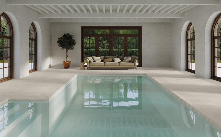 Ступень с прямым носиком EXAGRES Provenza Bianco, 1200*330*30*12 мм