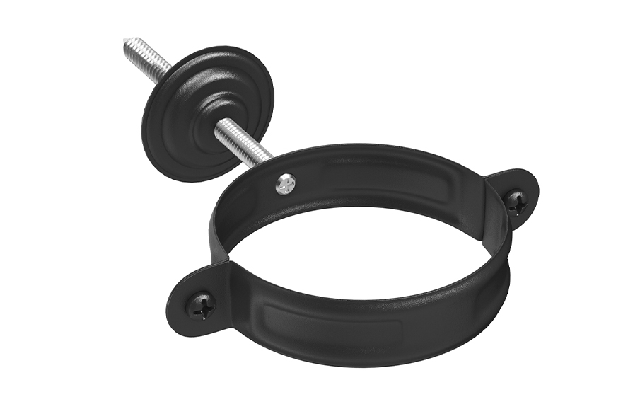 Хомут с комплектом крепления Aquasystem PURAL MATT RR 33 для системы D 150/100