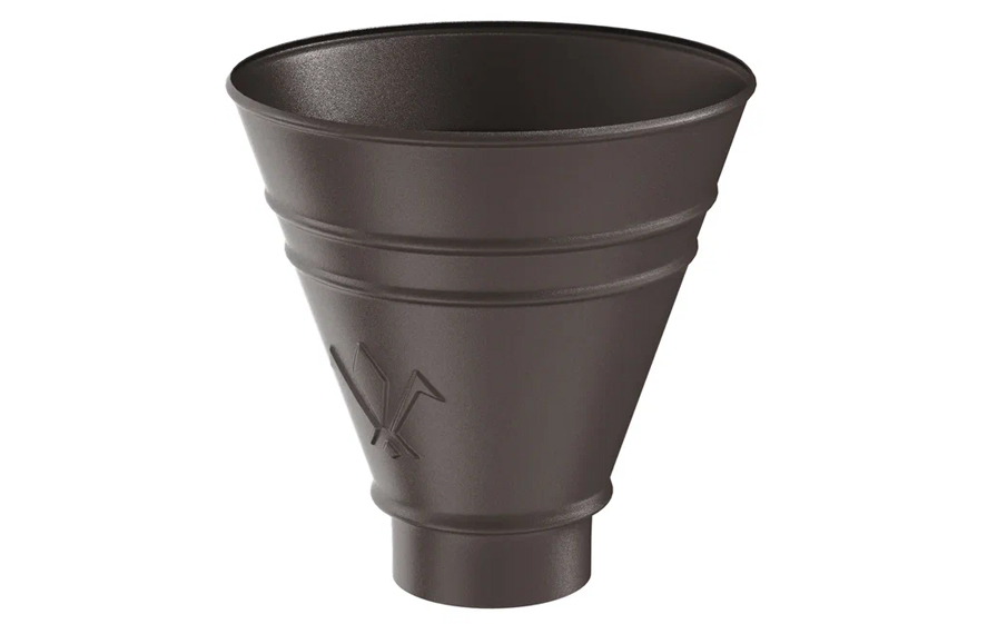 Воронка водосборная круглая Aquasystem PURAL MATT RR 32 для системы D 150/100