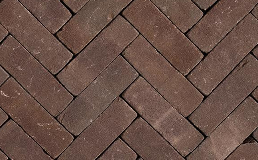 Клинкерная брусчатка Penter Violetta tumbled, 200*65*85 мм
