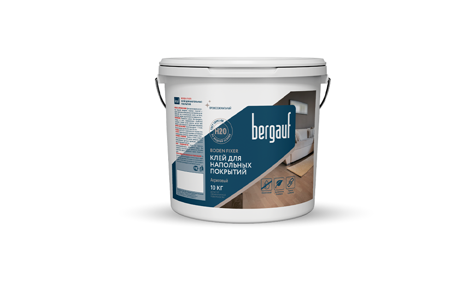 Клей для напольних покрытий Bergauf BODEN FIXER, 10 кг
