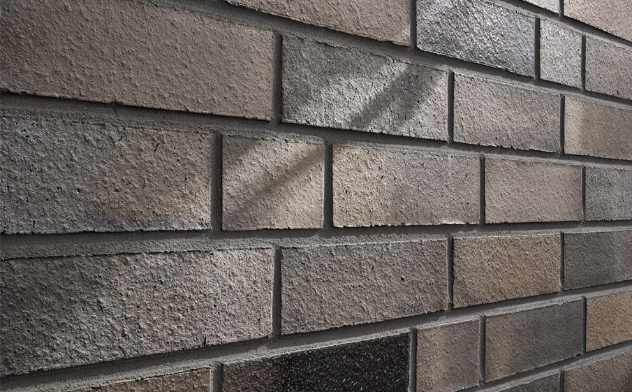 Клинкерная плитка под кирпич Stroeher Farbklang, 2144 brown flashed, 240*71*14 мм