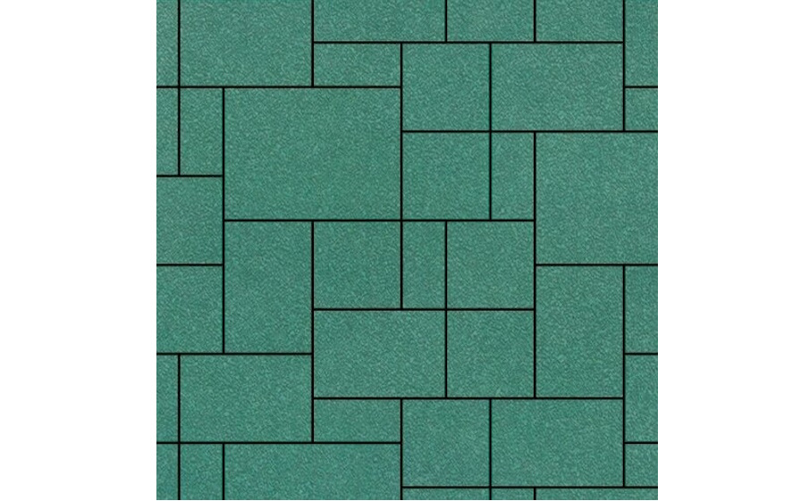 Плитка тротуарная SteinRus Инсбрук Альпен Б.7.Псм.6, Native, оливковый, толщина 60 мм