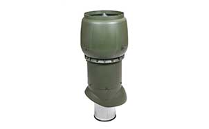 Изолированный вентиляционный выход Vilpe® XL - 200/ИЗ/700 зеленый + колпак