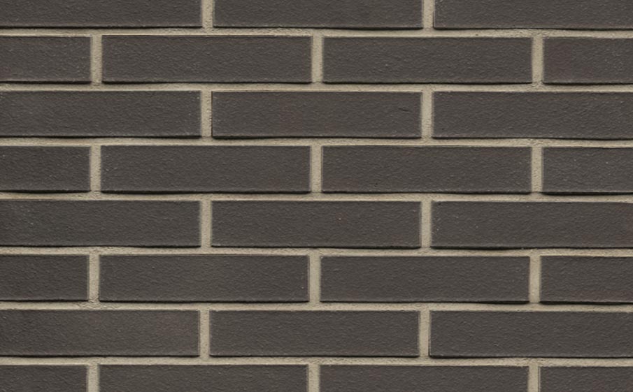 Кирпич клинкерный Westerwaelder Klinker Nr 05 Eisenschmelz Schwarzbraun, 240*115*52 мм