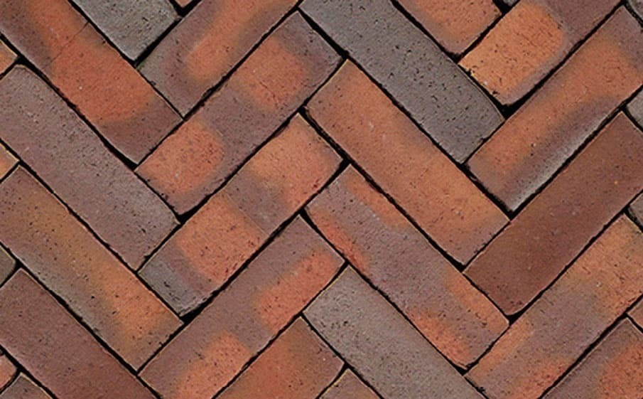Клинкерная брусчатка Penter Rosa wasserstrich tumbled, 200*65*85 мм