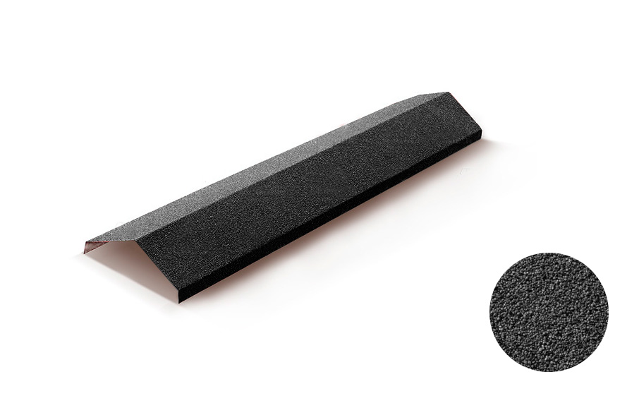 Конек ребровый Metrotile, Grey
