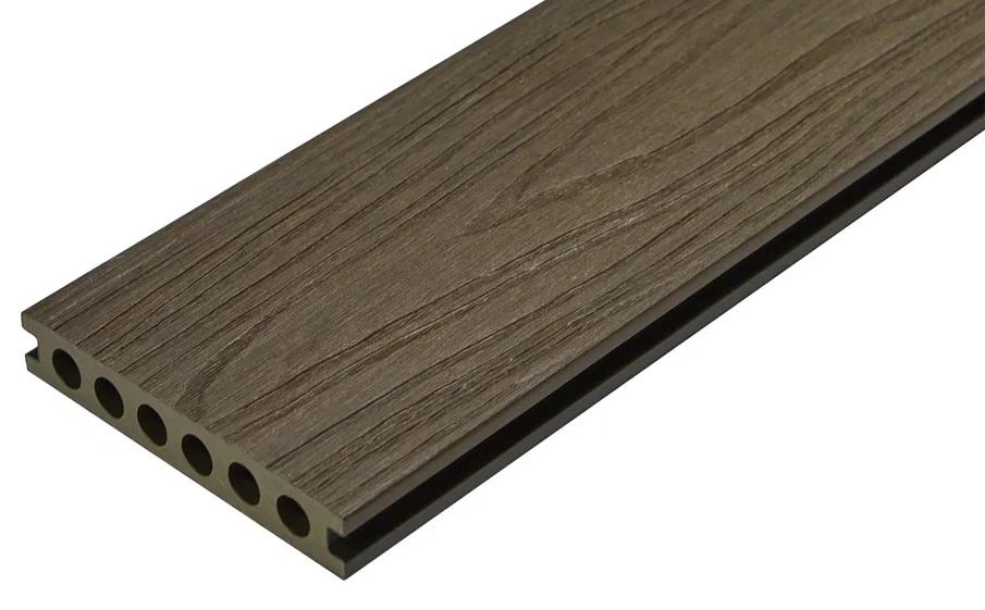 Террасная доска CM (CM Decking) Реверс (Reverse) Орех/Угольный (Walnut/Charcoal), 3000*138*23 мм