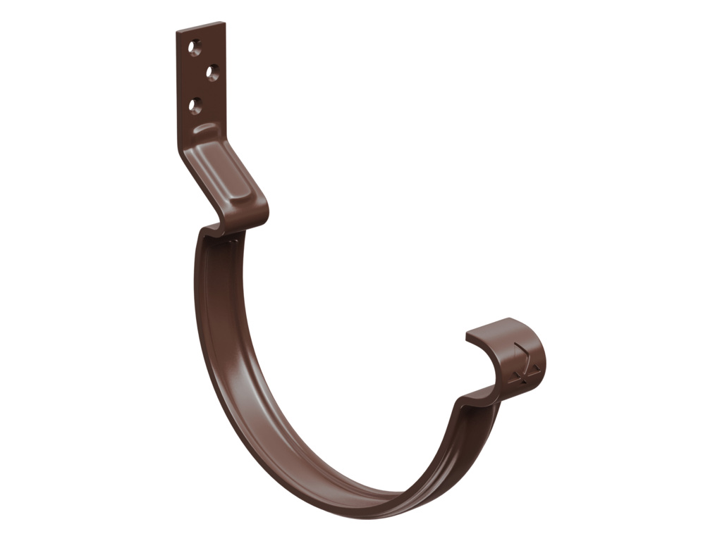 Крюк крепления короткий Aquasystem PE dRain RAL 8017 D 125 мм
