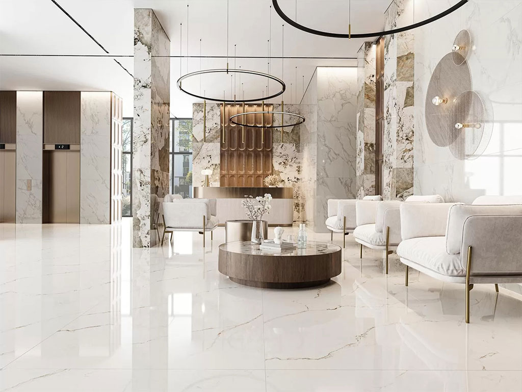 Керамогранит KERAMA MARAZZI Монте Тиберио бежевый светлый лаппатированный обрезной, 1600*800*9 мм