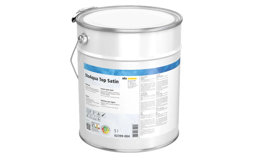 Лазурь по дереву StoAqua Top Satin колеруемая С1, 2,5 л
