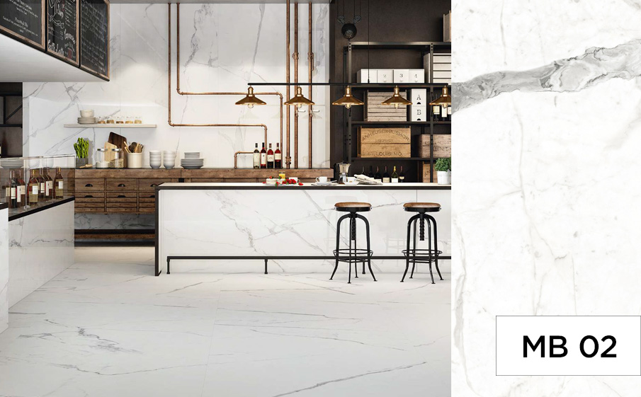 Керамогранит Estima коллекция Marble MB02