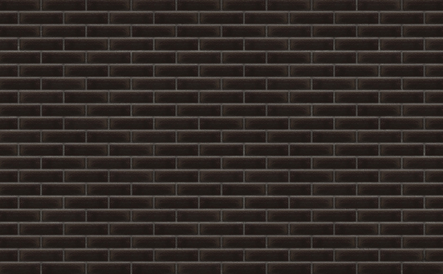 Клинкерная плитка под кирпич King Klinker Free Art 17 Onyx black, 250*65*10 мм