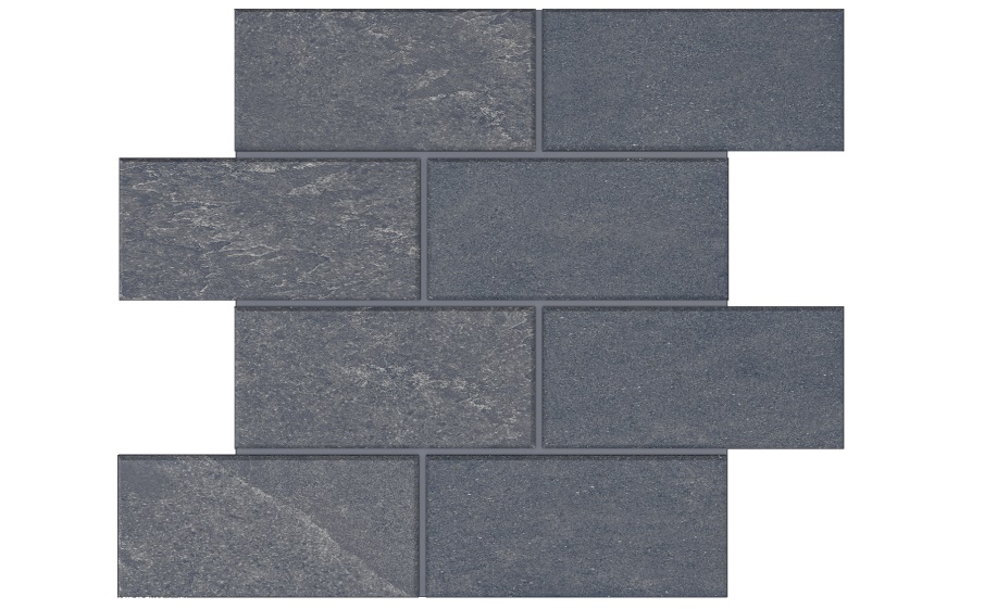 Мозаика Bricks Big Estima Terra LN03/TE03, неполированный 350*286 мм