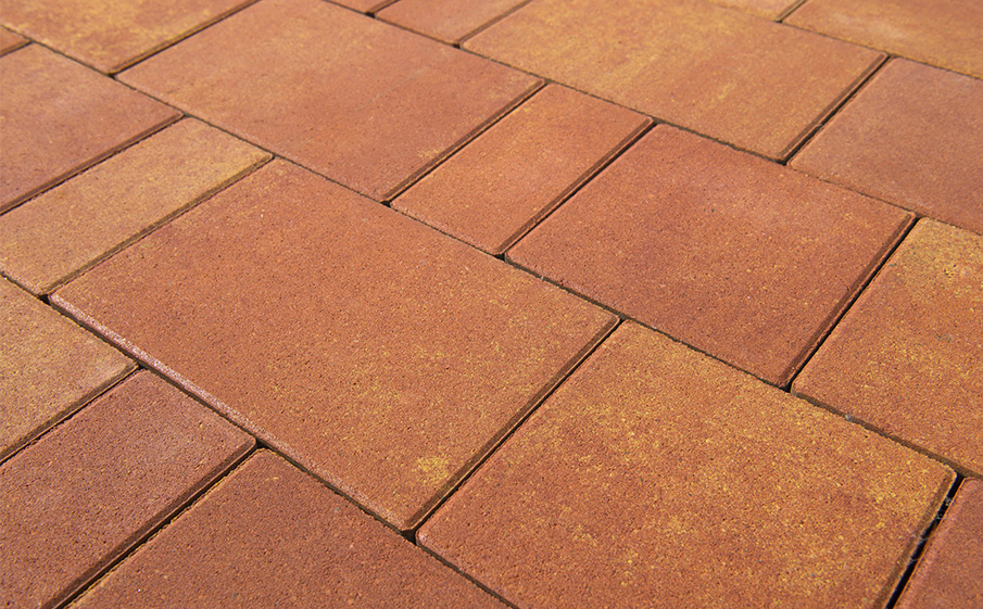 Плитка тротуарная BRAER Старый город Ландхаус Color Mix Рассвет, толщина 60 мм