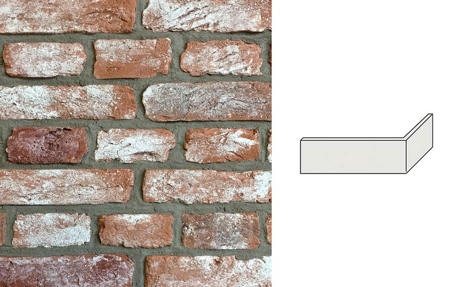 Угловой декоративный кирпич Redstone Царский кирпич CA-64-0/U 240*110*58 мм