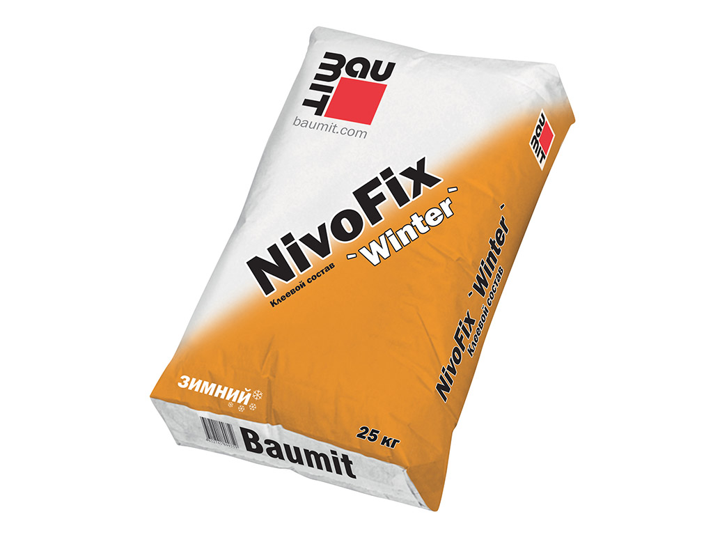 Клеевая смесь Baumit NivoFix Winter, 25 кг