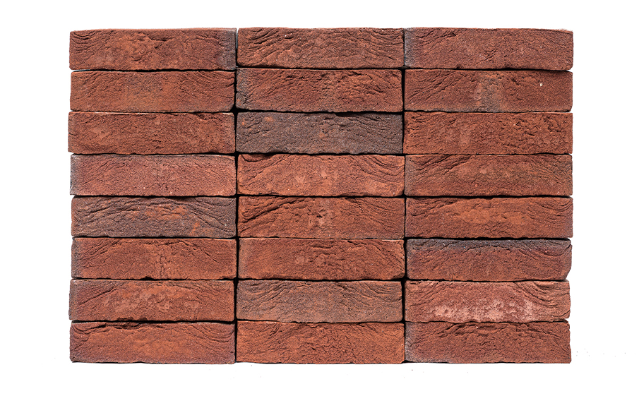 Кирпич облицовочный Engels Rosso bont, 215*45-50*65 мм
