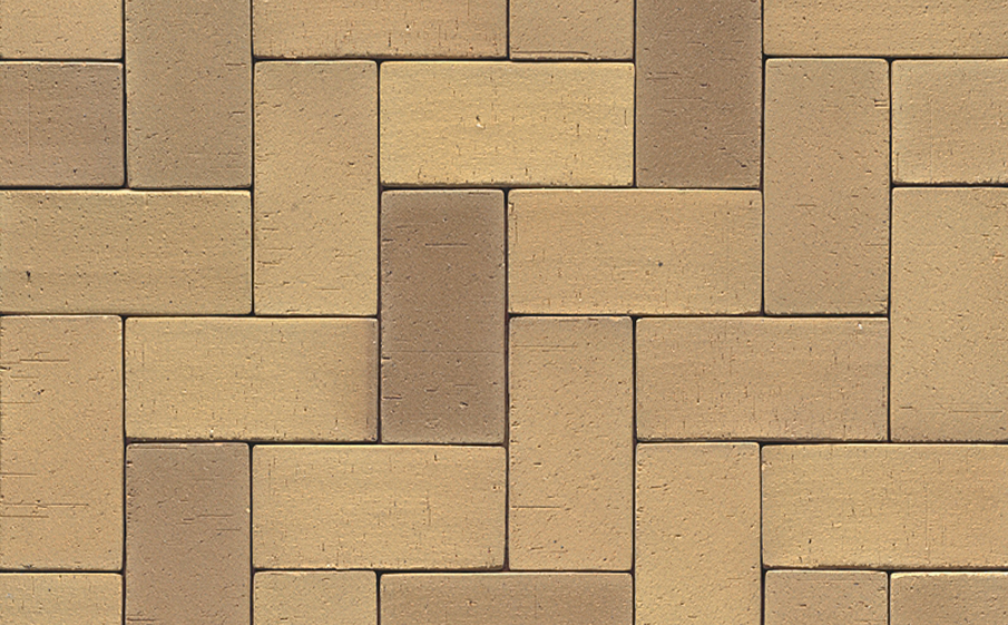 Клинкерная брусчатка Muhr №06 Hellbraun-bunt, 200*100*52 мм