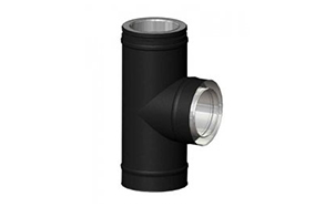 Тройник Schiedel PERMETER 25 90 град. серый, D 250/300 мм