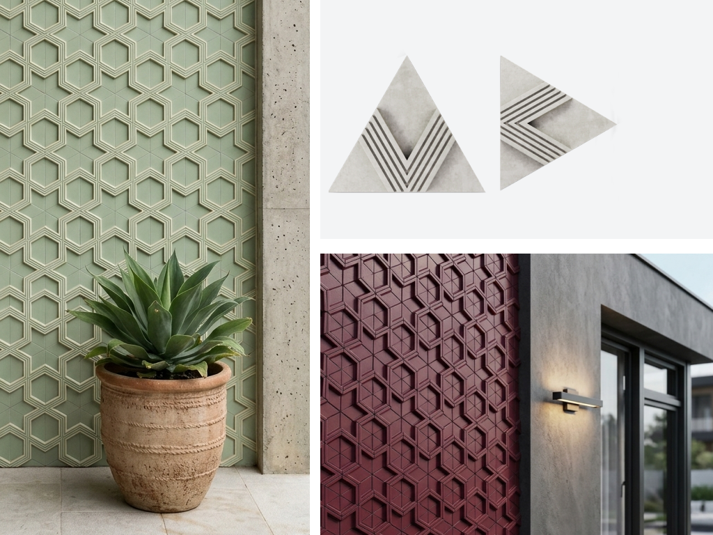 3D-плитка ARCHITECTILES Trigon