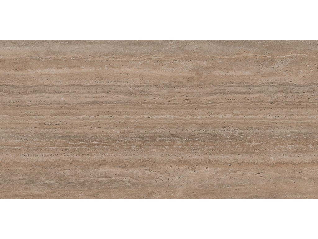 Керамогранит KERAMA MARAZZI Про Травертин коричневый светлый обрезной, 1195*600*9 мм