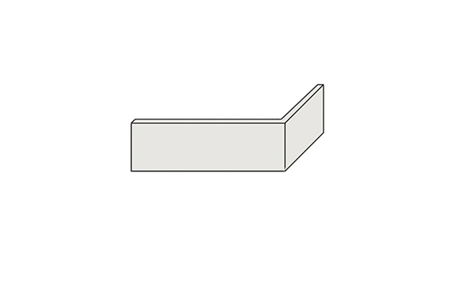 Клинкерная плитка угловая ручной формовки Feldhaus Klinker NF 14 W484 galena terreno viva 240*71*115*14 мм
