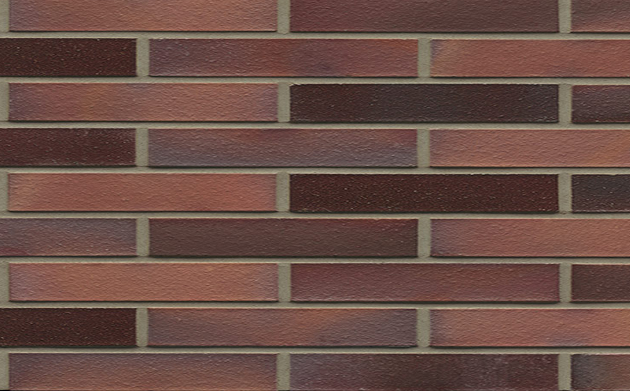 Кирпич клинкерный Muhr 04EG Rotbraun-bunt Edelglanz гладкий, 290*60*40 мм