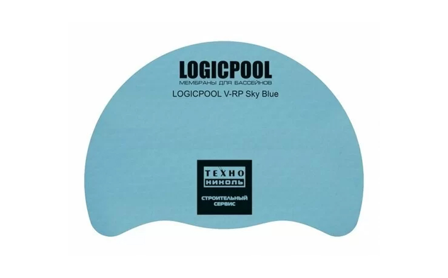 Мембрана ПВХ Технониколь Logicpool V-RP, небесно-голубой, 25000*2100*1,5 мм