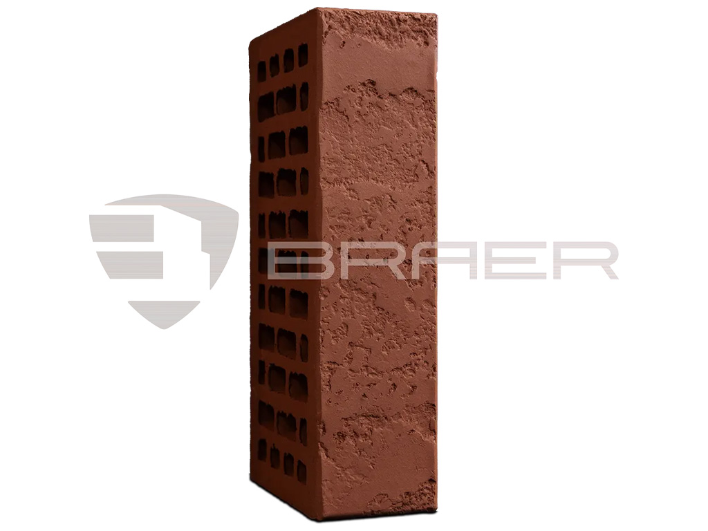 Кирпич BRAER бордо фьорн, 250*120*65 мм
