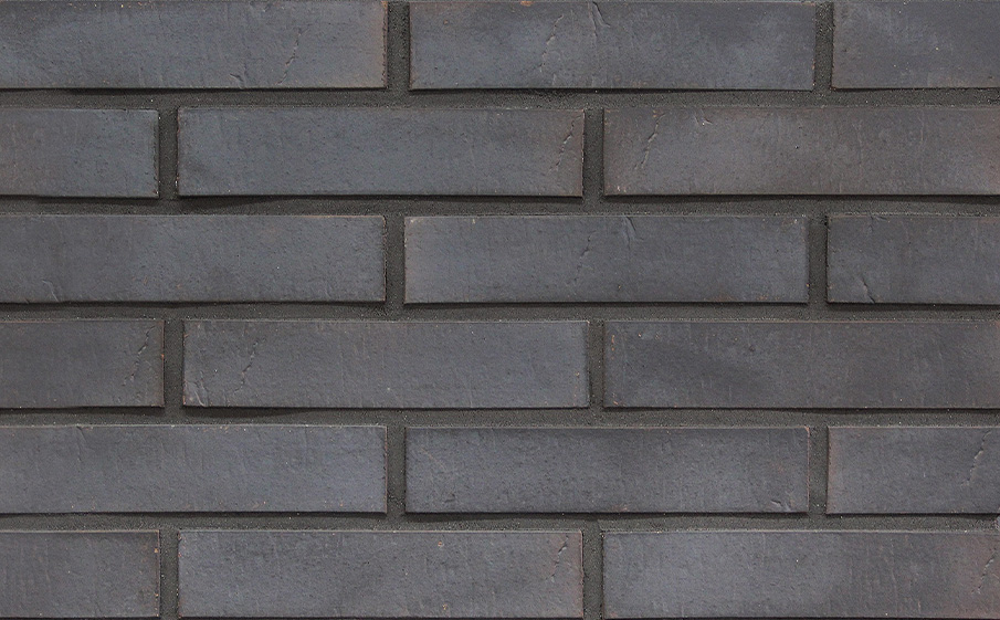 Клинкерная плитка под кирпич Uniceramix IRON UX15 black iron, 240*52*12 мм