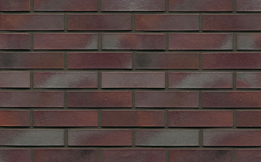 Кирпич клинкерный Muhr 10 Violettblau geflammt гладкий, 290*90*71 мм
