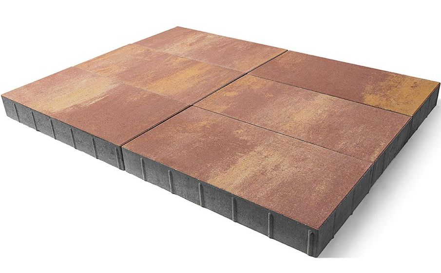 Плитка тротуарная BRAER Сити Color Mix Каньон, 300*150*80 мм