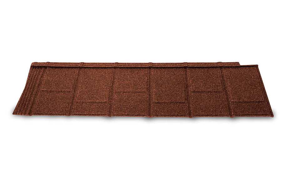 Композитная черепица рядовая Metrotile IShingle Scarlet