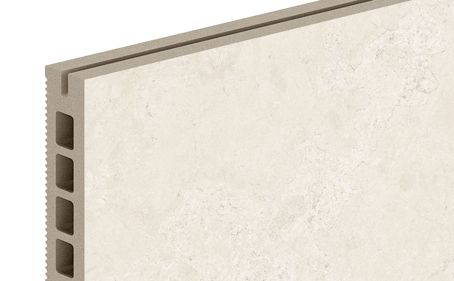 Керамогранитная плита для НВФ ExaTech Stone BO BL, 1200*600*20 мм