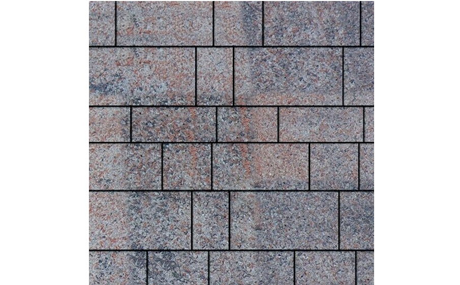 Плитка тротуарная SteinRus Инсбрук Тироль Б.4.Псм.6, Backwash, Абрау, толщина 60 мм