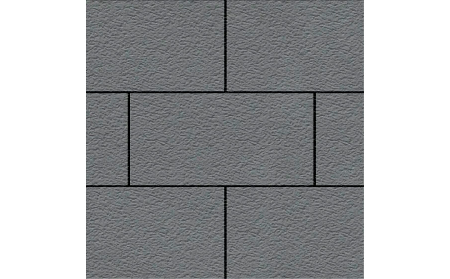 Плитка тротуарная SteinRus Парк Плейс Б.3.П.8, Old-age, серый, 600*300*80 мм