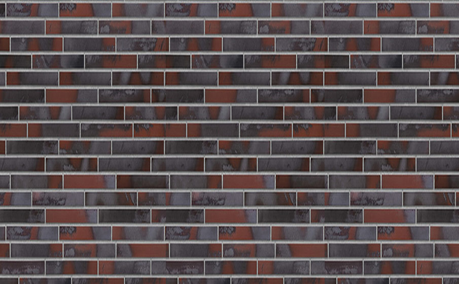Клинкерная облицовочная плитка King Klinker King size для НФС, LF03 Iron clay, 240*71*17 мм