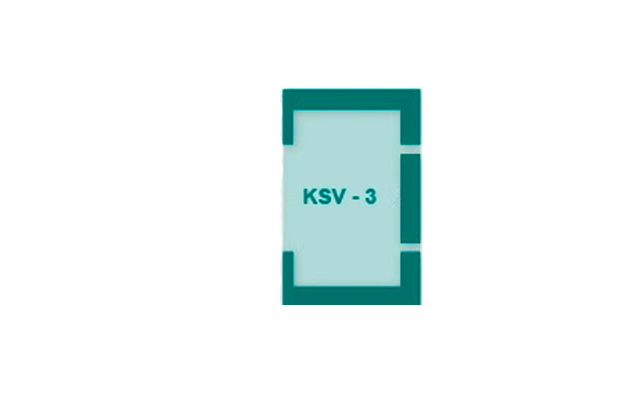 Часть комбинированного оклада FAKRO KSV-3, 660*1180 мм