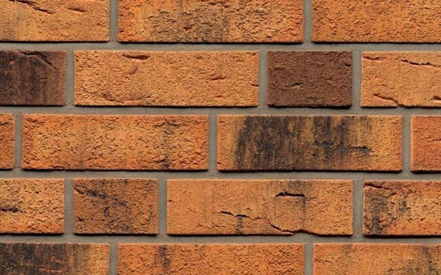 Клинкерная плитка под кирпич Feldhaus Klinker NF 14 R286 nolani viva rustico carbo 240*71*14 мм