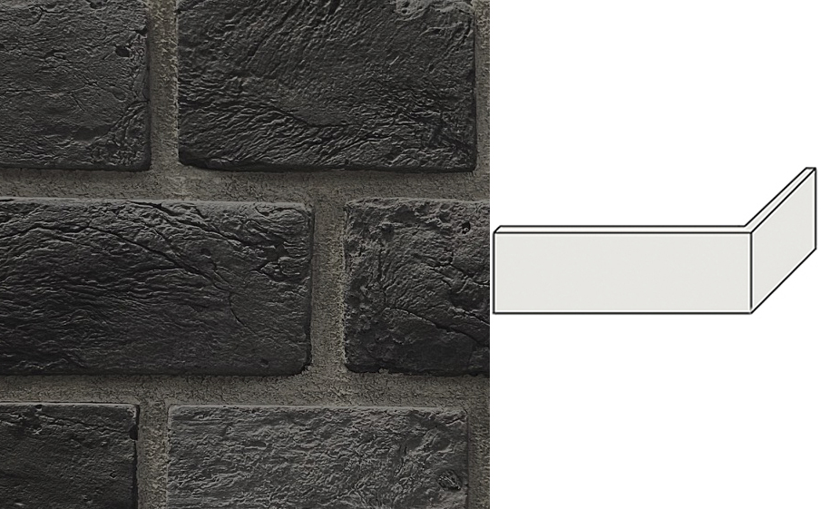 Угловой декоративный кирпич Redstone Кронштадт KR-73/U, 230*105*66 мм