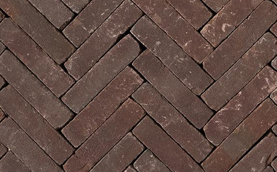 Клинкерная брусчатка Penter Violetta tumbled, 200*50*85 мм