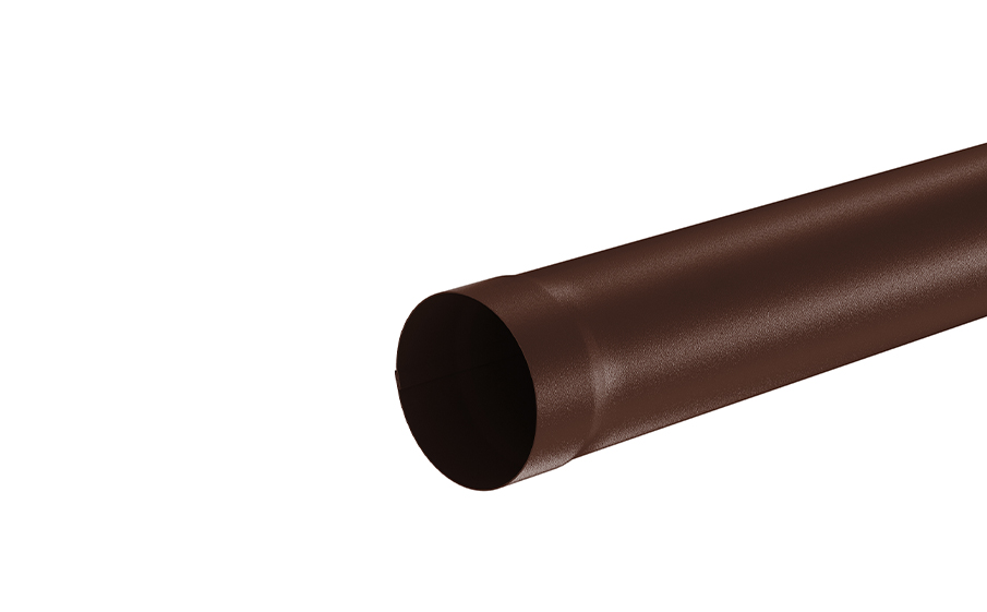 Труба водосточная Aquasystem PURAL MATT RAL 8017 для системы 150/100, 4 м