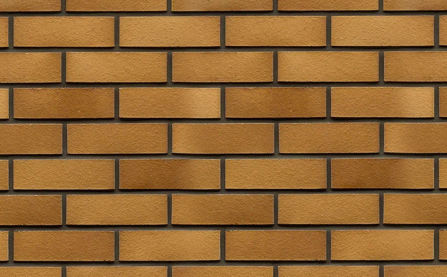 Кирпич клинкерный Westerwaelder Klinker WK 81EG, Niederlausitzer Gelb Edelglanz, 240*55*71 мм