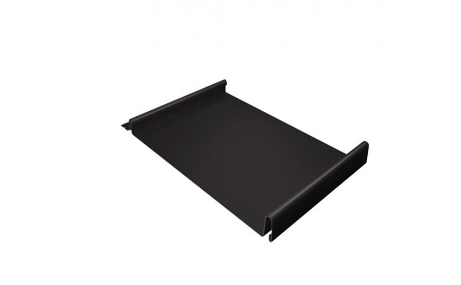 Фальцевая кровля Grand Line Кликфальц® Rooftop Matte RR 32 темно-коричневый