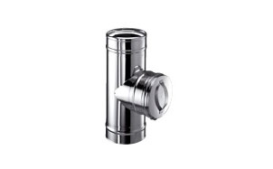 Тройник с прочисткой Schiedel ICS 25 T200 PI, D 200/250 мм